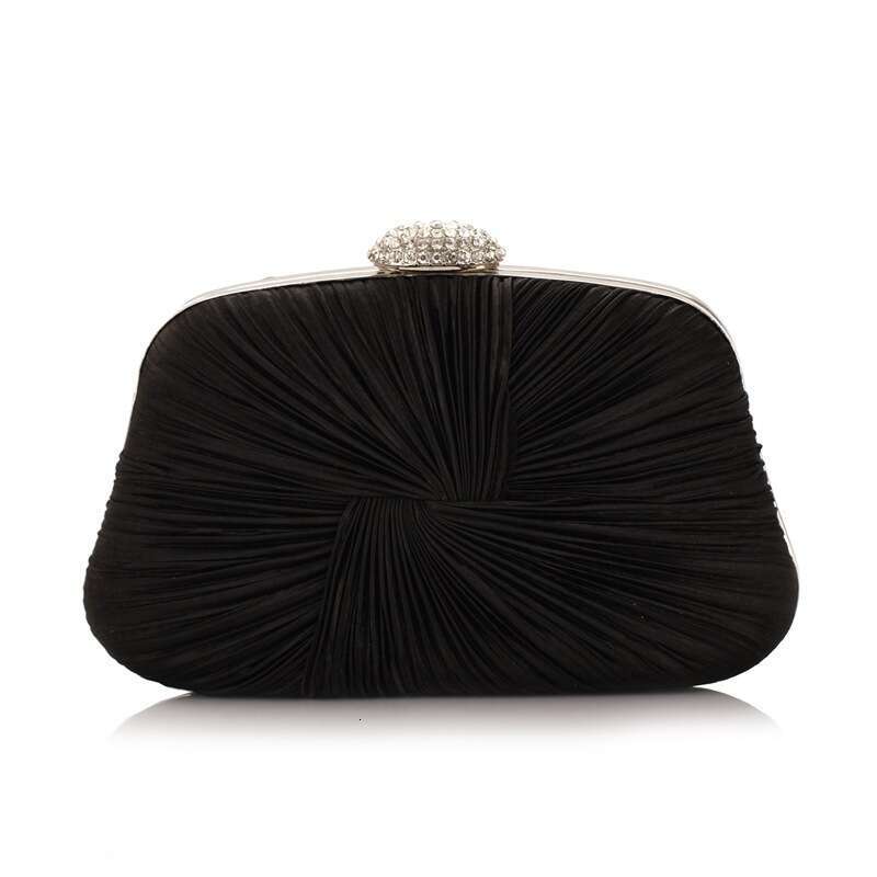 Trendy New Dinner Handheld Women's Bag Folded Weave Banquet Handbag 3039