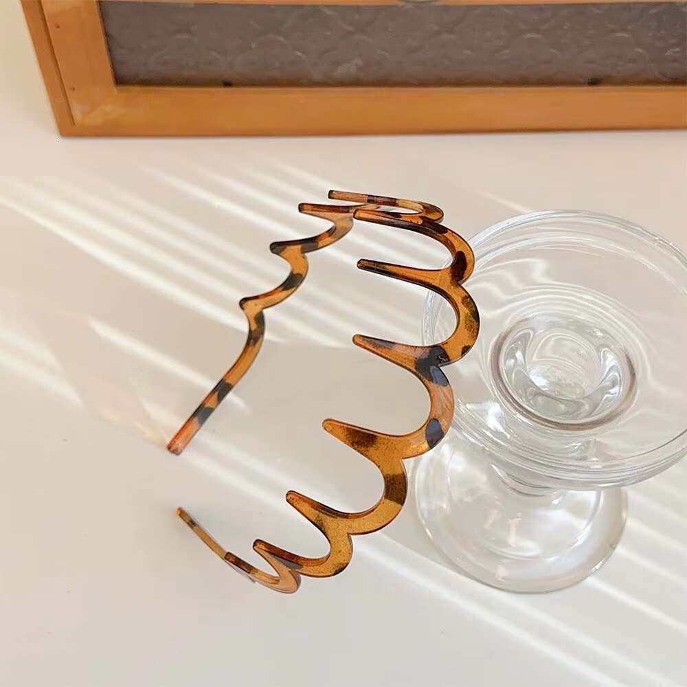 DHgargets Hot selling U-shaped anti slip with simple face wash headband for women's hair accessories
