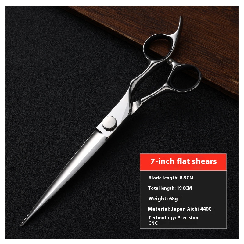 Japanese 440C salon hairdresser professional hairdressing scissors 5.5/6/6.5/7-inch flat scissors, reverse teeth scissors, Thinning scissors, hair sty
