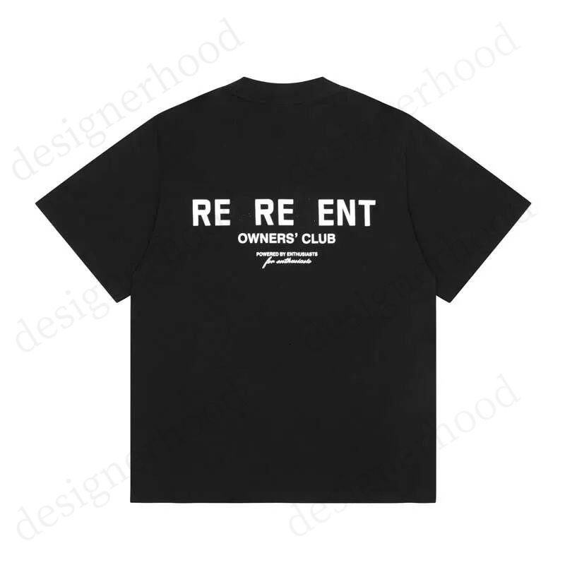 Represenrt Tshirt Men Designer Shirt Mens Tshirts Printed Letter Fashion Designer T-Shirt Cotton Casual Tees Short Sleeve Hip Hop Streetwear Luxury Tshirts bc4