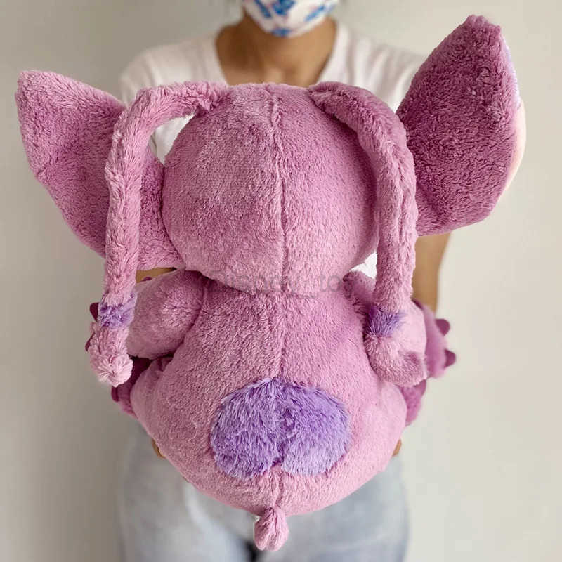 Disney plush dolls 30/40cm Disney Lilo Stitch Stuffed Plush Doll Christmas Gift Doll Plush Monster Steve Angel Childrens Gift Y250423