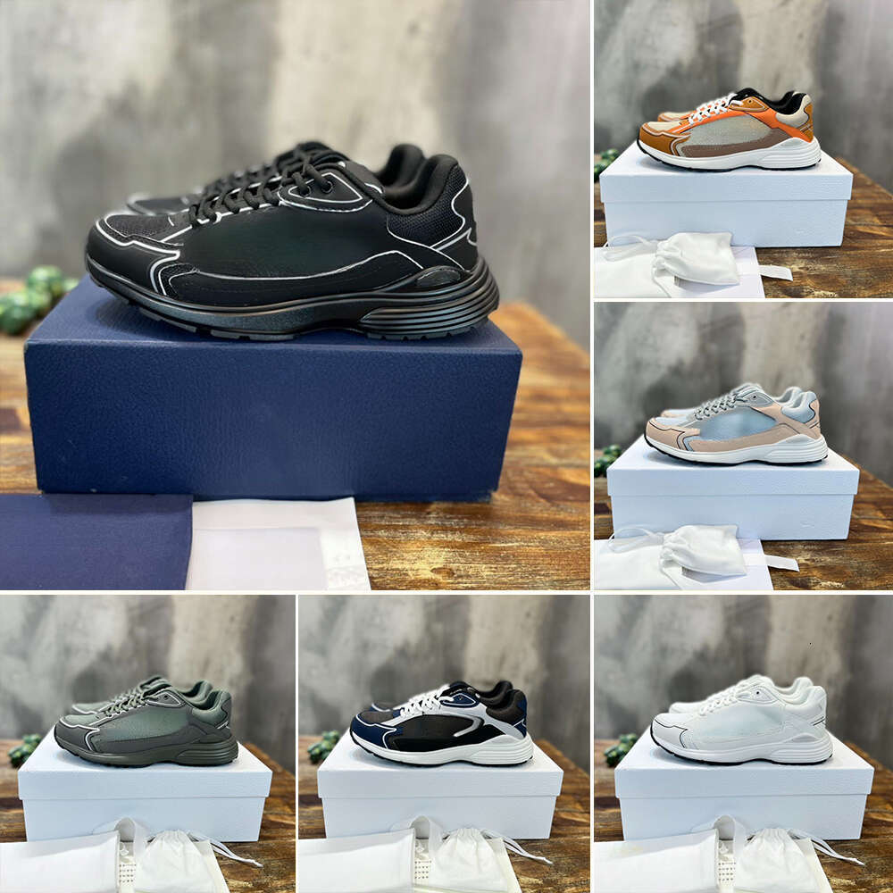 Top Designer Womens Casual Outdoor Running Shoes Reflective Sneakers Vintage Suede Leather and Men Trainers Fashion Derma sneaker with box 35-45