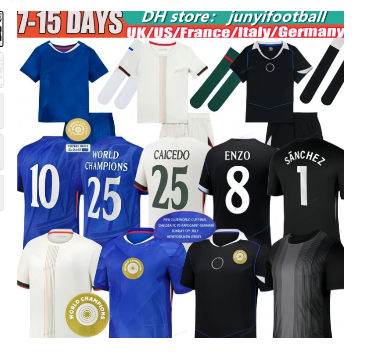 PALMER 2025 26 chelseaese cfc jersey JOAO PEDRO soccer jerseys ESTEVAO ENZO CAICEDO JAMES GARNACHO GITTENS 120 Year Anniversary NETO Kids