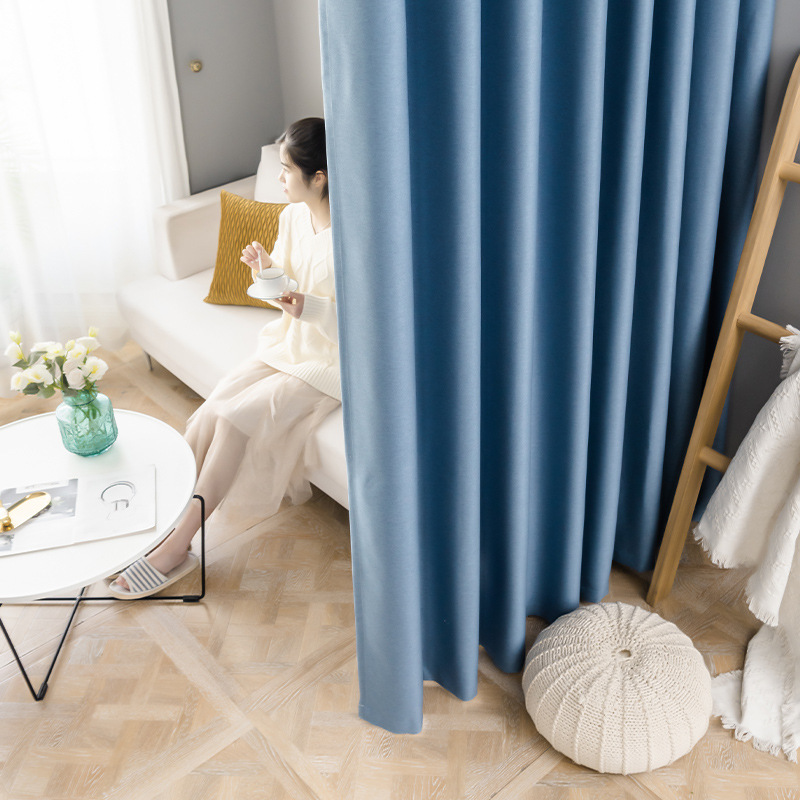 A817 high-precision curtains, punch-free installation, bedroom full shading, sun protection, heat insulation, sunshade cloth, 2025 new dream curtain