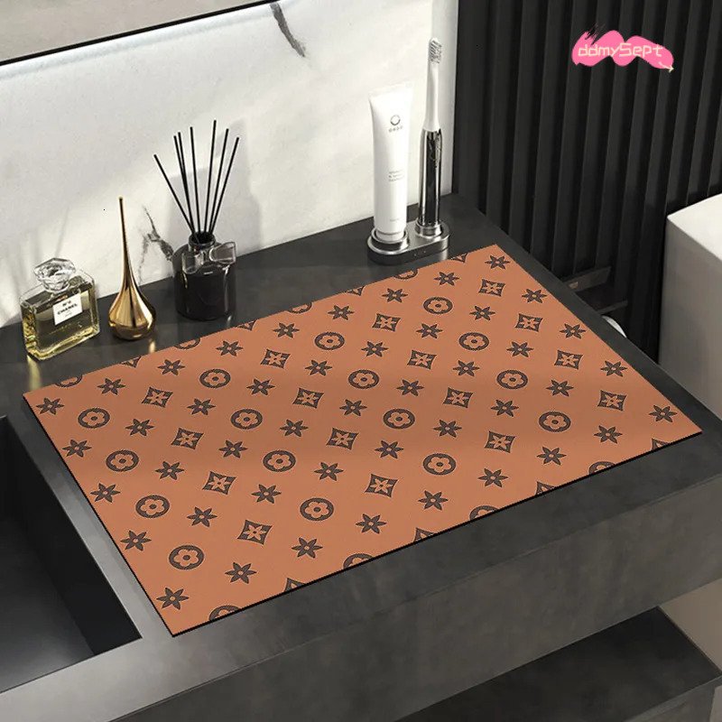 Countertop Draining Kitchen Cup Bowl Plate Drying Bar Tea Table Sink Water Absorption Heat Insulation Mat ddmysept