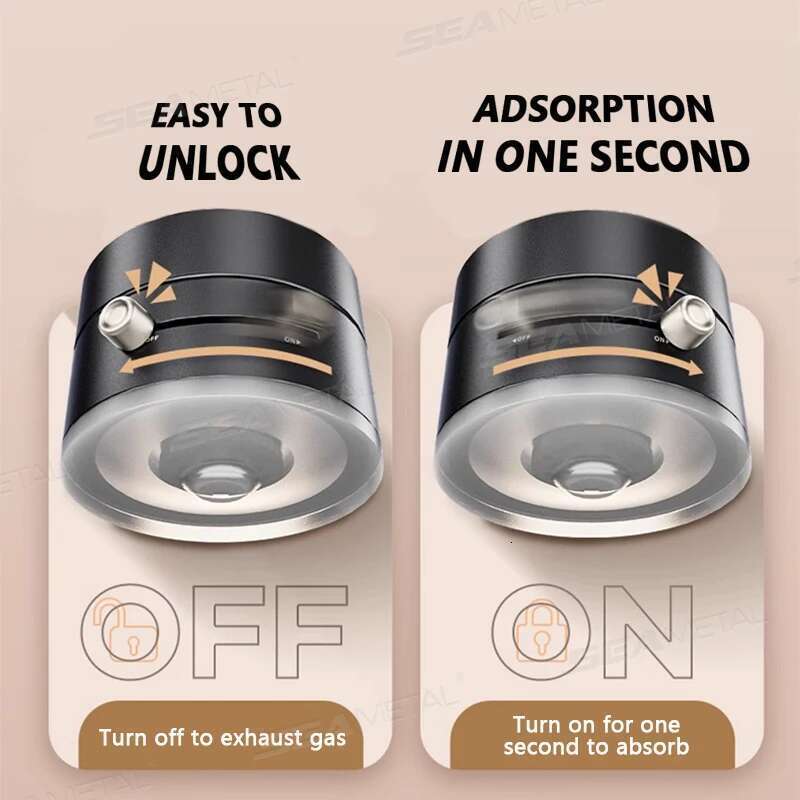 AUTOMECHANIST Car Holder Magnetic Mobile Bracket for Dashboard Glass Desk Strong Suction Cup Phone Stand