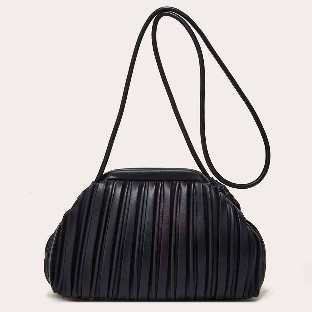 2025 New Wrinkled One Shoulder Cloud Simple And Elegant Crossbody Dumpg Fashionable Women's Small Bag Designer's bag