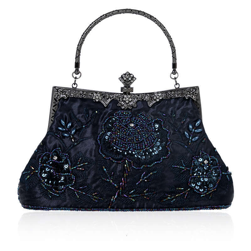 Hot Selling Handmade Beaded Embroidered Celebrity Banquet Unique And Festive Bride Bags, Cheongsam Bags