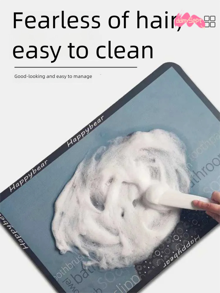 Non-Slip Bath Floor Mat - Absorbent, Soft Bathroom Rug for Tub and Shower, Machine Washable ddmysept