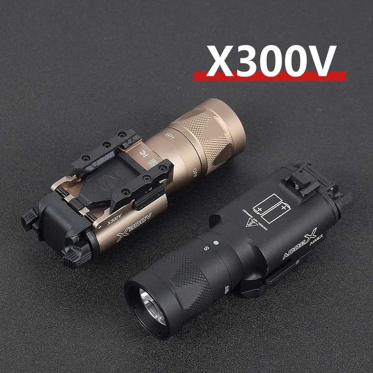 Tactical Surefir X300U X300 Ultra XH35 X300V metal pistol reconnaissance light weapon gun flash for 20mm track Z250422