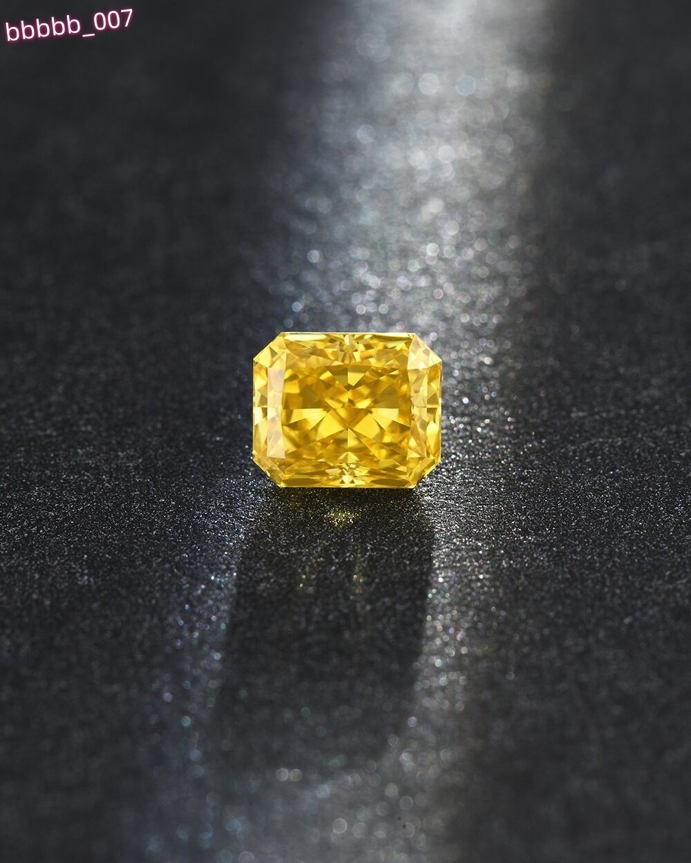 Custom Diamond Personalized Jewelry Radiant Lab Grown Diamond IGI Fancy Vivid YellowFancy Intense Yellow Synthetic Diamonds