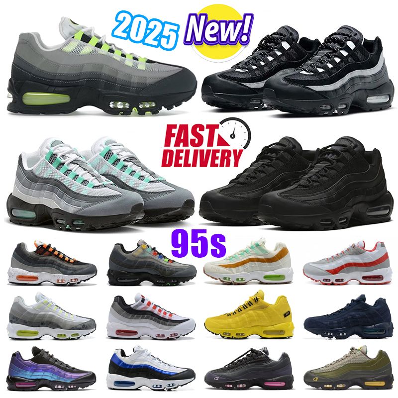 95s designer shoes Men shoes Running Shoes sneakers Neon Hyper Turquoise Triple White Greedy Volt Womens Mens Trainers Outdoor Sneaker 36-46