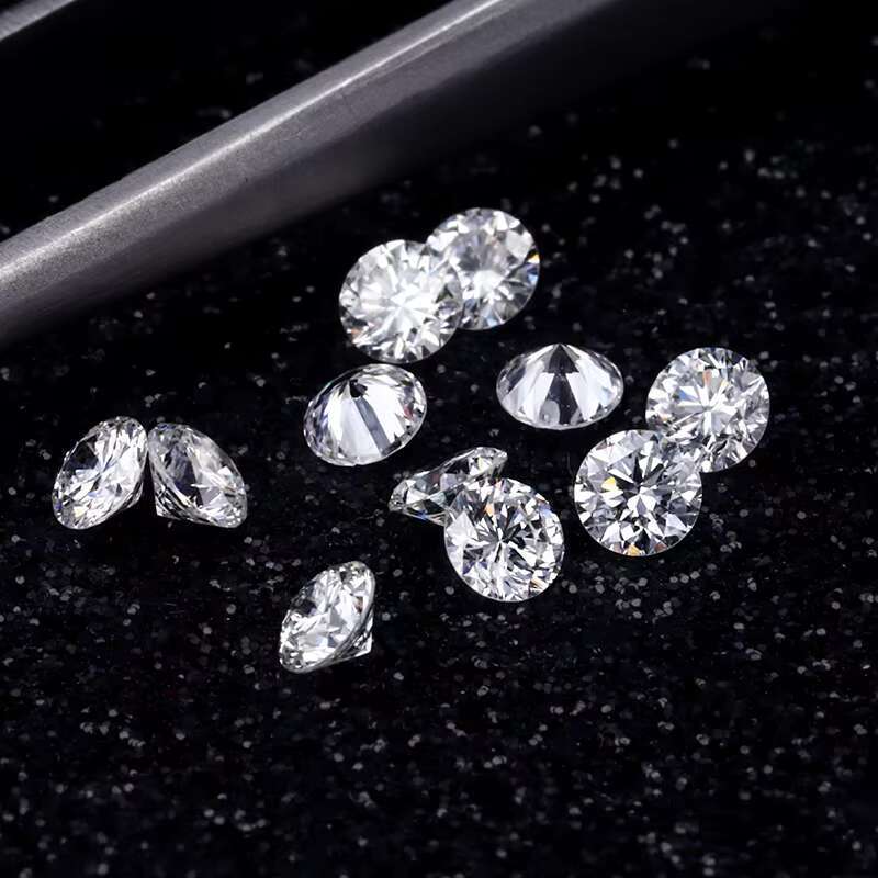 Starsgem Lab Created Diamonds Fancy Wholesale Loose Cvd Round Brilliant Cut Lab Grown Diamond
