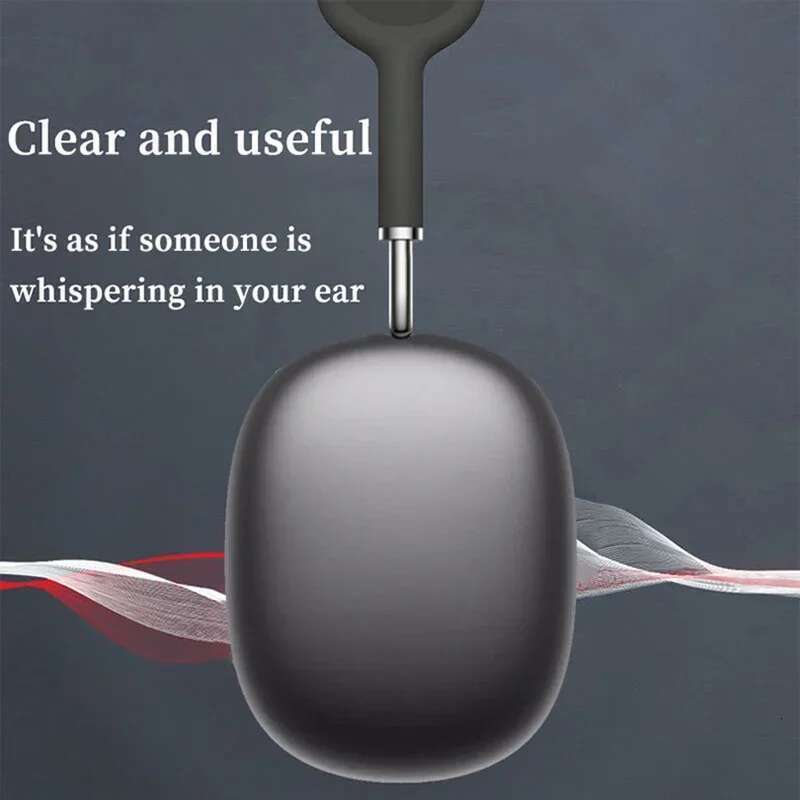 Max2 Pro ANC Wireless Bluetooth Headphones Transparent Mode Super Bass For IOS 18 USB C