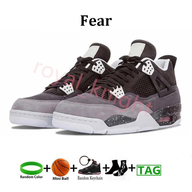 2025 Designer Mens Basketball Shoes Navy Fear by Brick Black Cat Seafoam Blue Pink White Thunder Sail Bred Fossil Stone Varsity Red Men Women Sport Tr