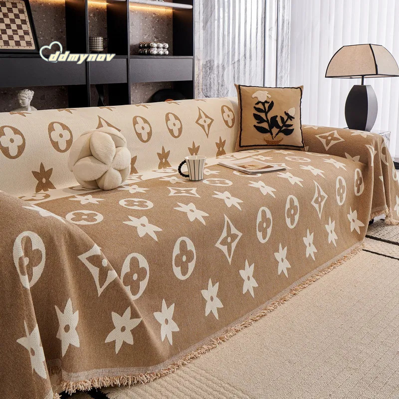 Blanket L-Shaped Sofa Slipcovers: Non-Slip Sectional Couch Covers for Ultimate Furniture Protection & Style ddmynov