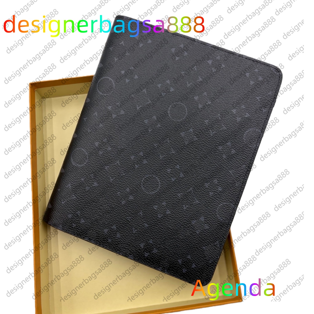 6A Designer Agenda Large Desk agenda Cover Holders Business Notebook Diary Protective Case Card Holder Wallets Desktop Designers Notepad unisex 18 cm*23 cm