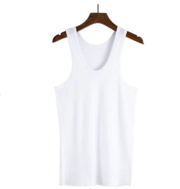 Men's waistcoat, form-fitting I-shaped undershirt, men's summer youth sports sleeveless waistcoat