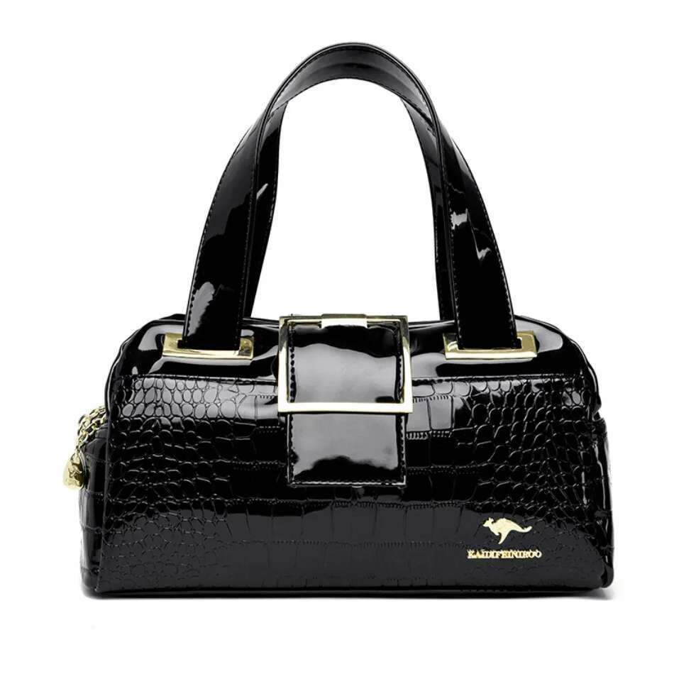 Genuine Fashion High Quality Designer Layers Bags For Women Purses And Tote Bag Crocodile Pattern Leather Bag