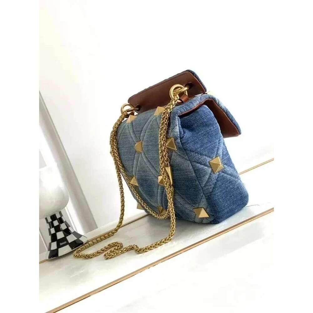 New Denim Rivet Bag Designer Handbag Crossbody Bags For Women Purses And Handbags Bag