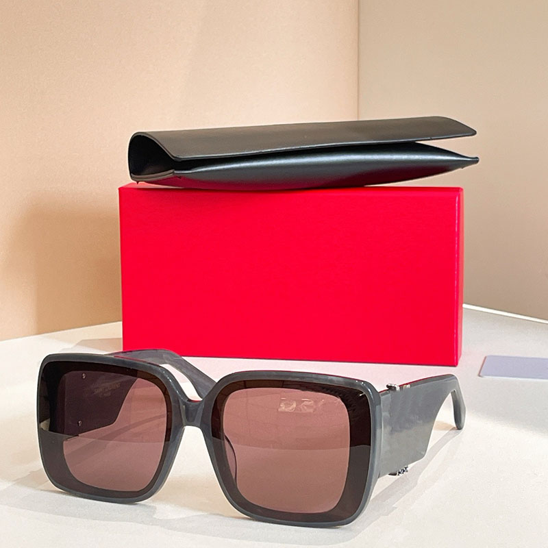 Oversized square sunglasses women brand acetate glasses designer box frame sunglasses UV protection casual outdoor driving vacation style sunglasses