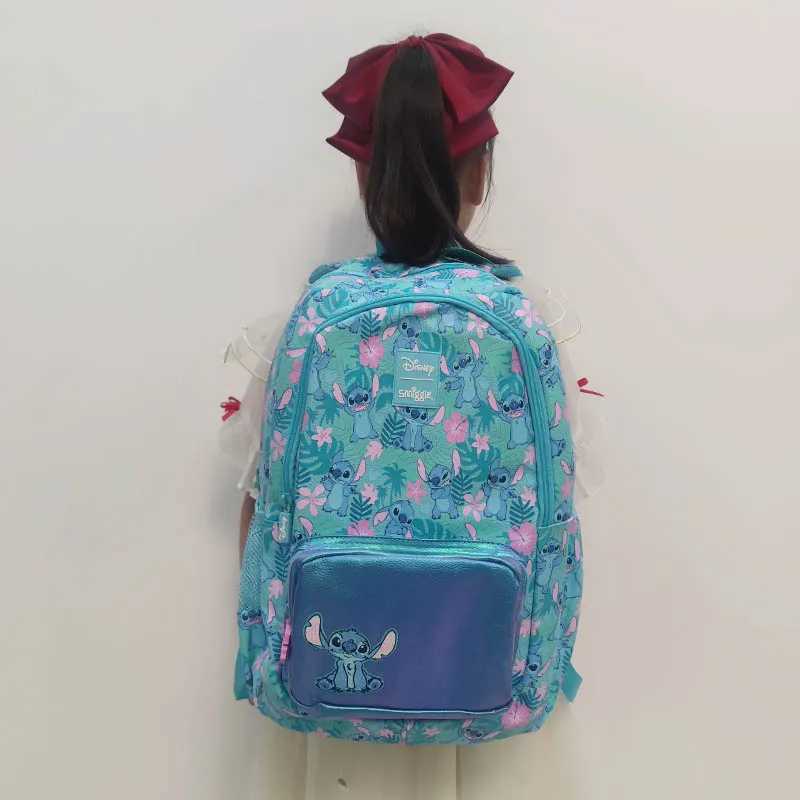 Disney Real Australian Smiggle Disney Sewing Cartoon Series Childrens School Bag Anime Backpack Student GiftXJ250422