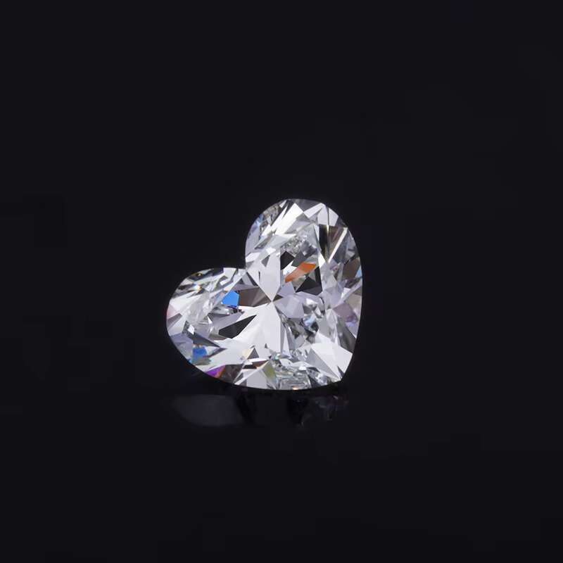 Heart Cut 1ct 1.5ct Diamonds Stone DEF VVS Lab Grown Diamonds Excellent Cut Polished Guaranteed IGI Certified Synthetic Diamonds
