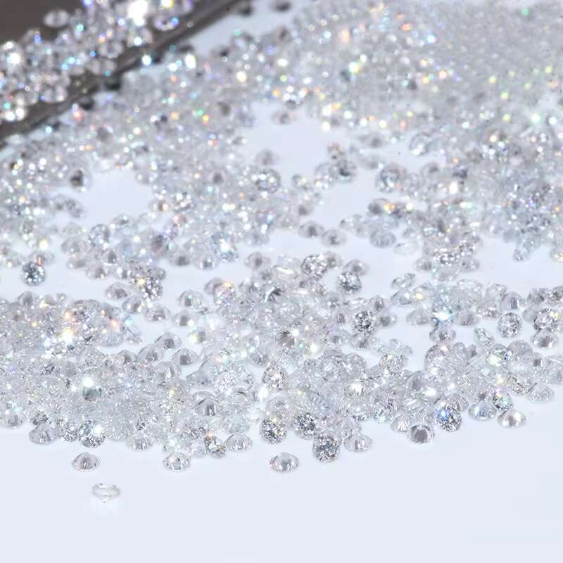 High Quality D E IGI Certified Vvs 0.03ct 0.05ct 0.1ct 0.3ct 0.5ct 1ct 2ct 3ct Round White Loose Lab Grown Diamond