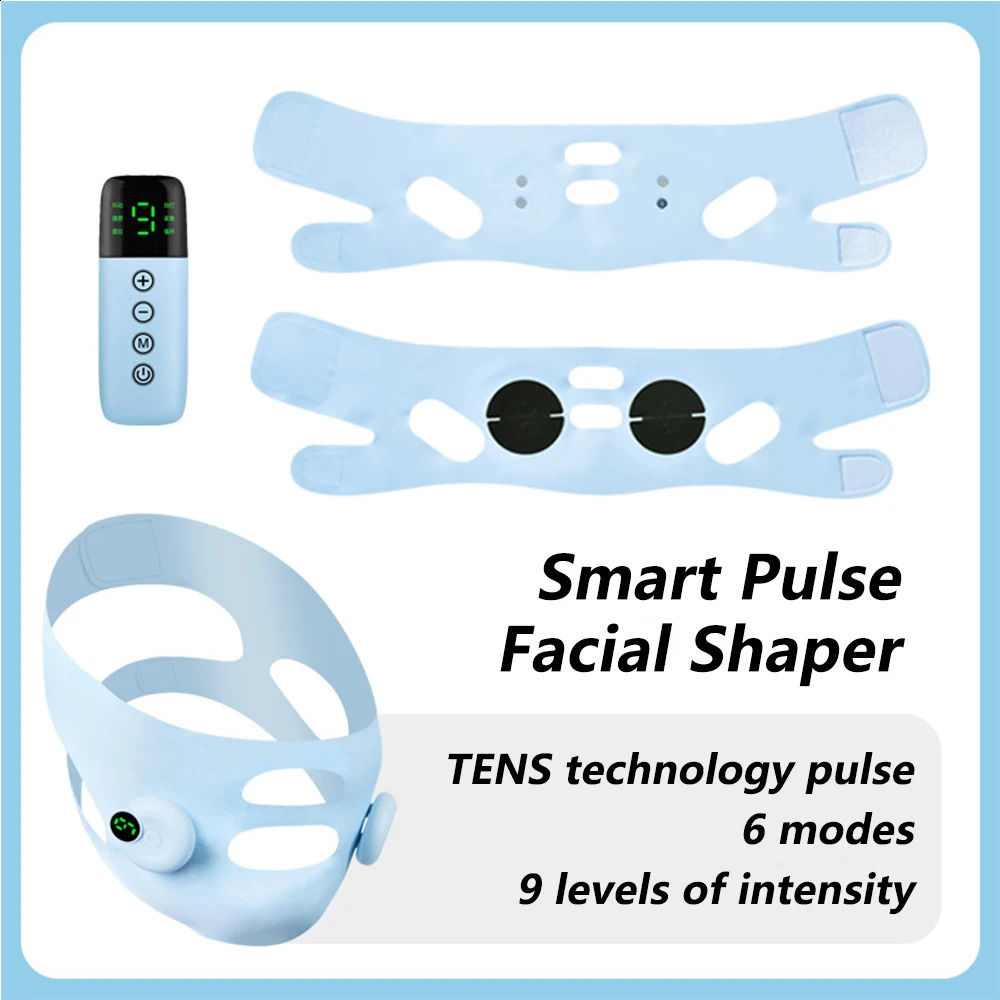 Electric V Face Facial Massager Facial Contouring Beauty Device EMS Microcurrent Skin Slimming Chin Shaping Massager 250418