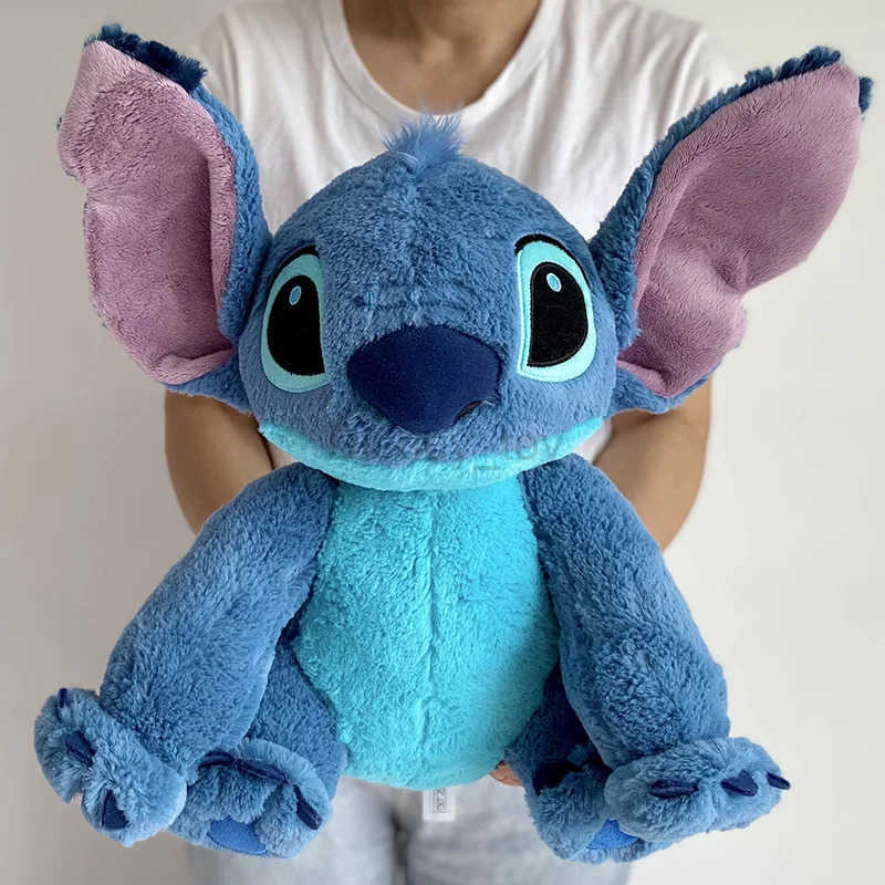 Disney plush dolls 30/40cm Disney Lilo Stitch Stuffed Plush Doll Christmas Gift Doll Plush Monster Steve Angel Childrens Gift Y250423