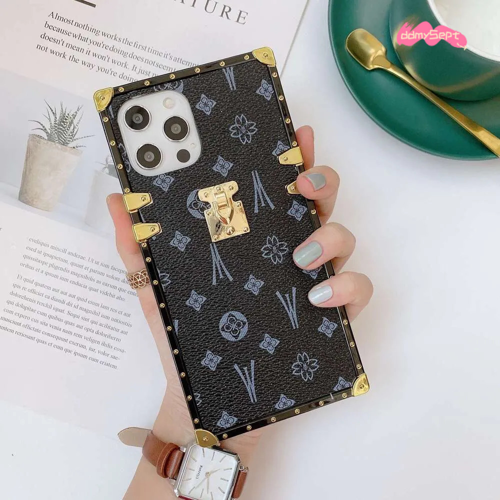 Fashion Leather Texture Phone Case - Compatible with iPhone 16, 15 & Samsung S24 ddmysept