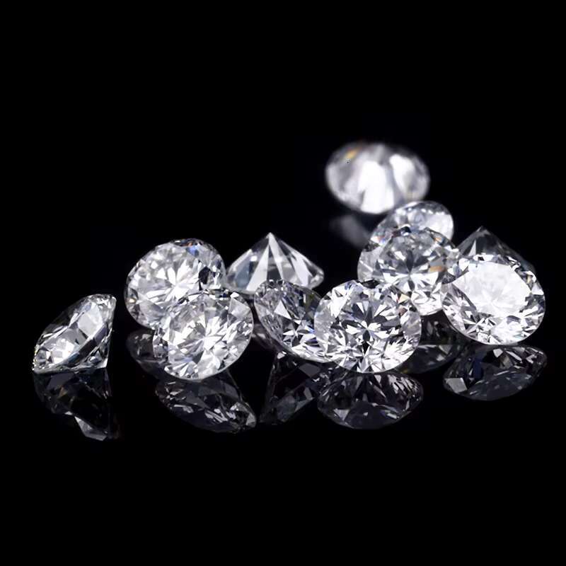 Starsgem Lab Created Diamonds Fancy Wholesale Loose Cvd Round Brilliant Cut Lab Grown Diamond