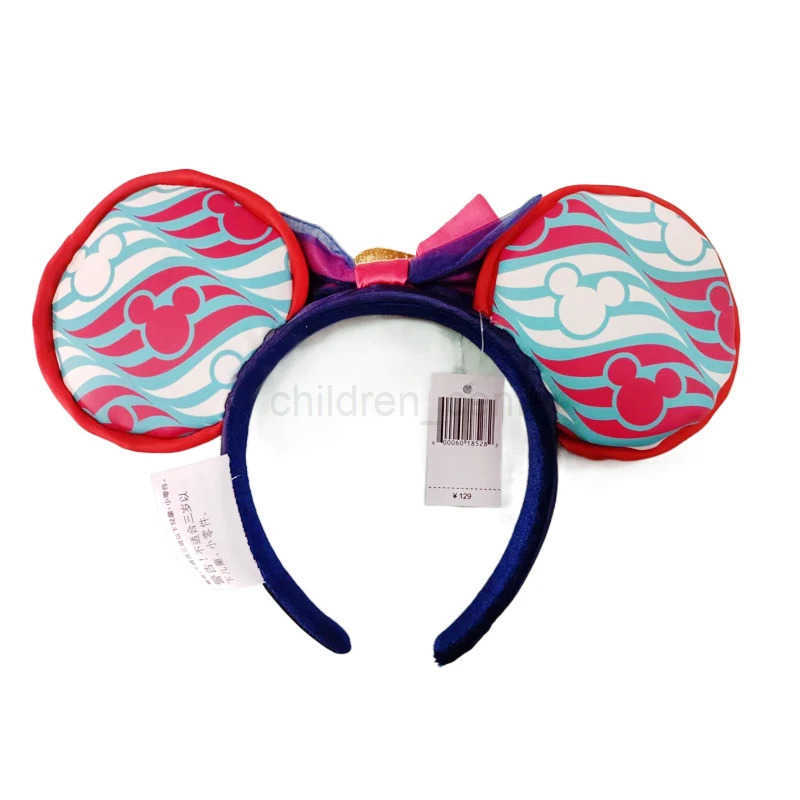 Disney Mickey Mouse Ear Headband Holiday Party Cosplay Hair Ear COSTUME Headband Plush Adult/Children Headband Gift W20250423