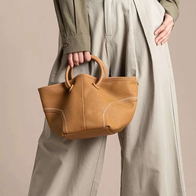 2025 Commuter Cailanzi Tote Fashion Leisure Lazy Style Handheld Single Shoulder Crossbody Bag Designer's bag