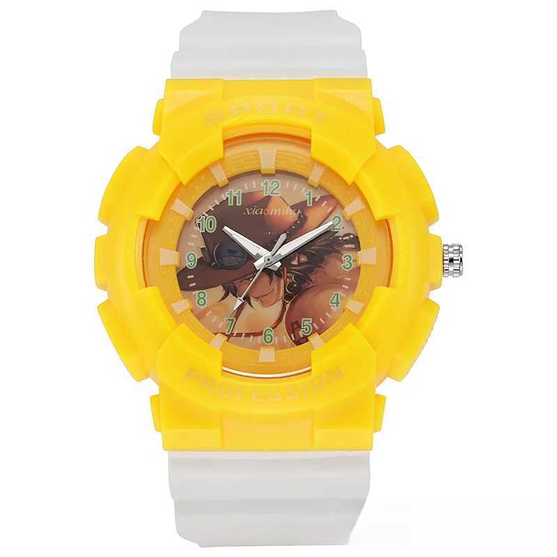 New One Piece Children Electronic Watch Anime Luffy Student Waterproof Wrist Watch Boy Girl Quartz Sports Watch Kids Gift L251122FM9Q