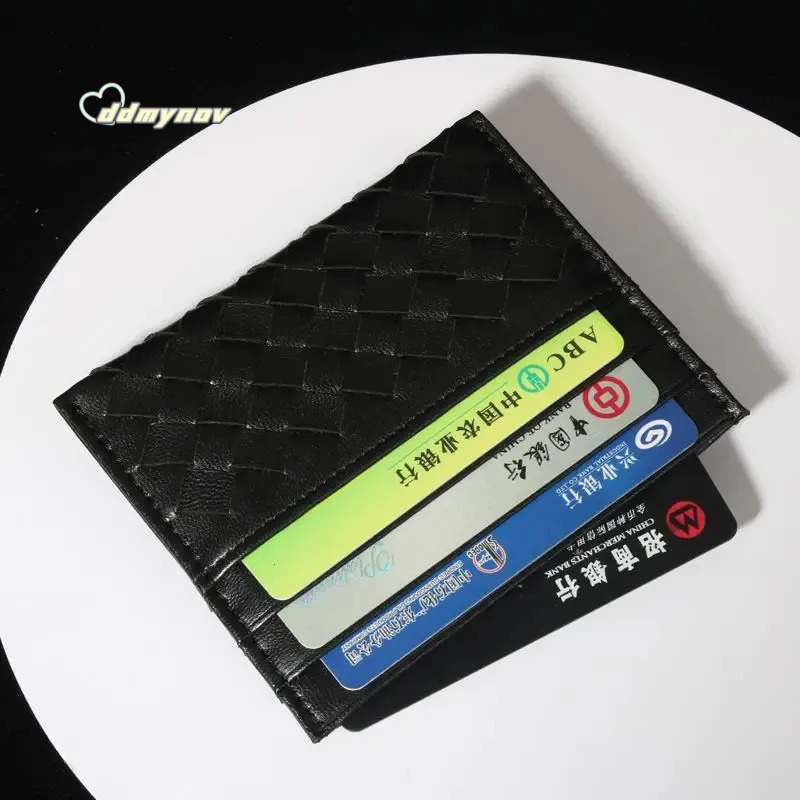 Thin Wallets Women Ultra-Slim Leather Purse, Credit Card Holder Wallet with Compact Coin Pocket - Lightweight for Daily Use ddmynov