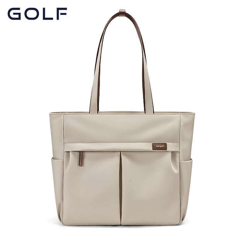 GOLF Latop Bag 15 Inch Women Work Handbag Elegant Shoulder Tote Bags Aesthetic With Pocket Zipper Nylon Waterproof Commuter