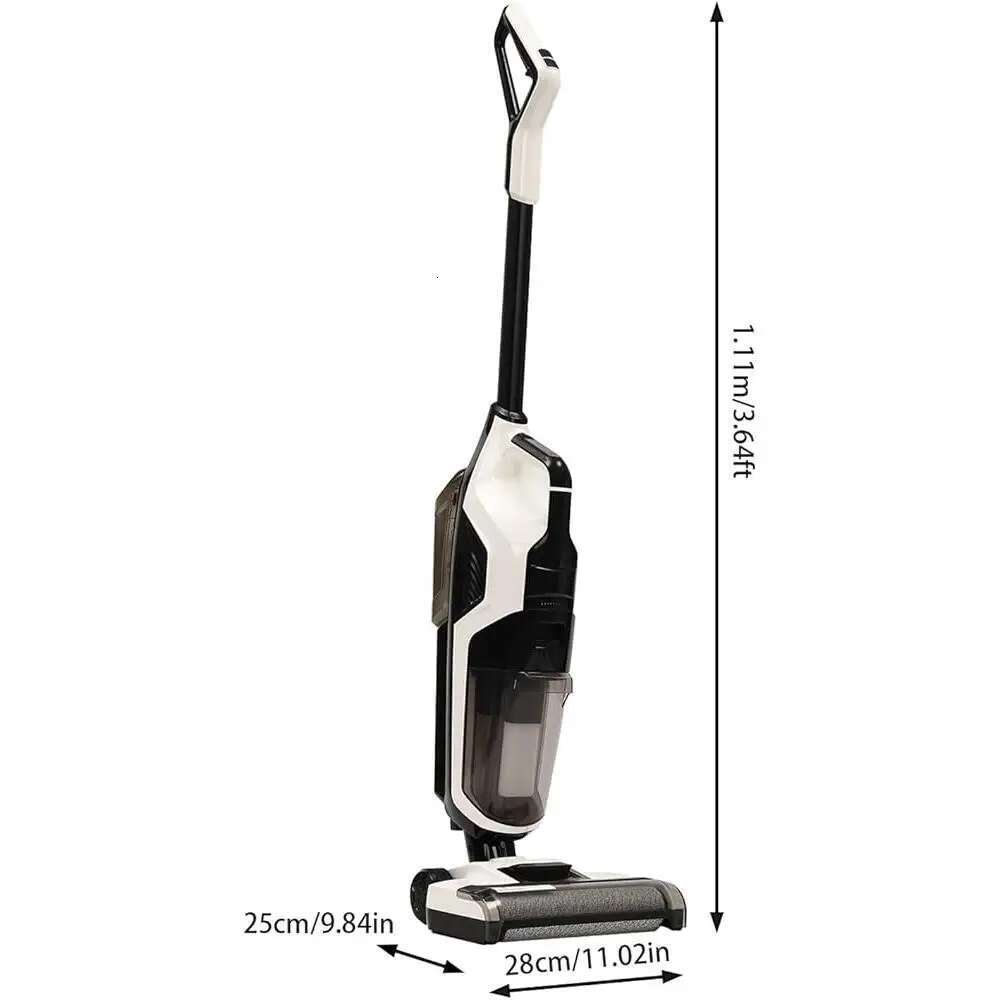 Cordless Smart Wet Dry Vacuum Cleaner All in One Self-Cleaning Mop High Suction Efficient Hard Floor Cleaning Tool with LED