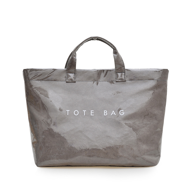 Luxury Brand Designer Bag 2025 New Designer Bag Large Capacity Kraft Paper Jelly PVC Transparent Waterproof For Work Commuting, One Shoulder Crossbody