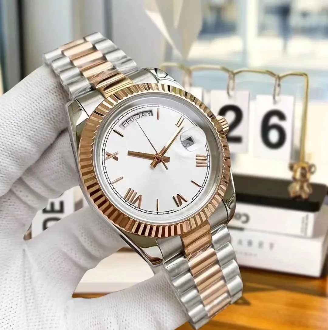 TOP Watch Quality Watch mens watch 41mm 2813 Automatic Movement Week Display Waterproof 316 Stainless steel Date Display Watch menwatch designer watch