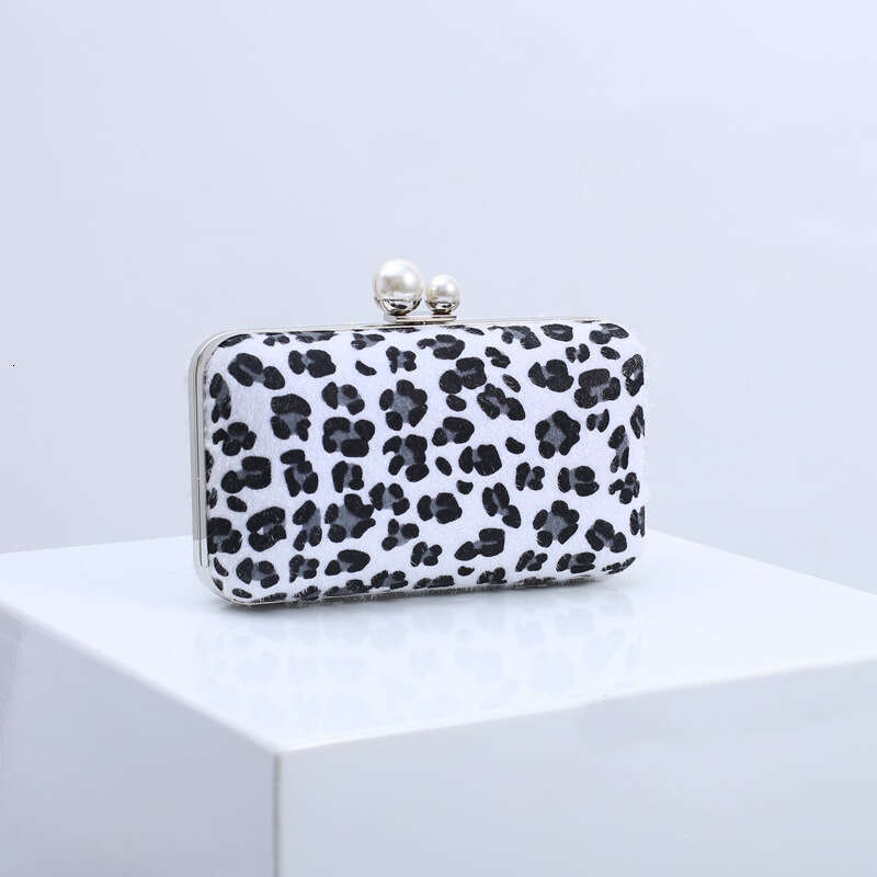 Dinner Bag Leopard Pattern Dinner Fashion One Shoulder Women S Handbag Dress Evening Bag KQ