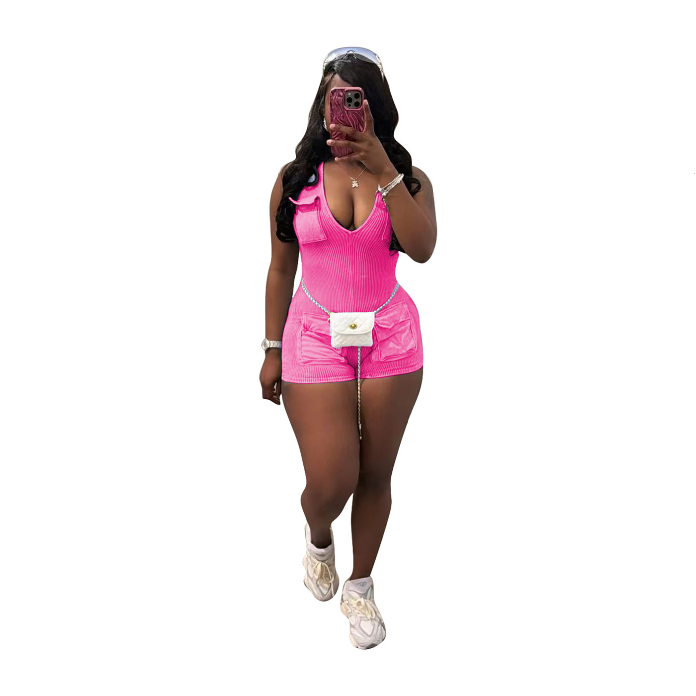 Womens Jumpsuits 2025 New Fashion Casual Washed Jumpsuit Shorts Rompers 6 Colors