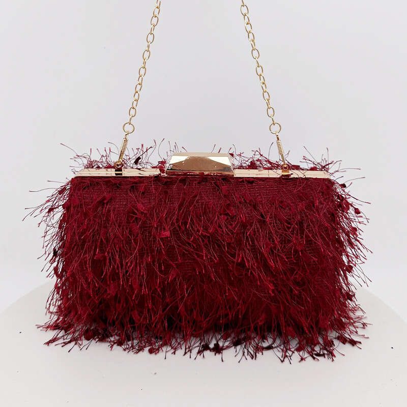 Dinner Bag Banquet Tassel Women S Banquet Dress Bag Black Handbag Chaozhou Handmade Bag KQ