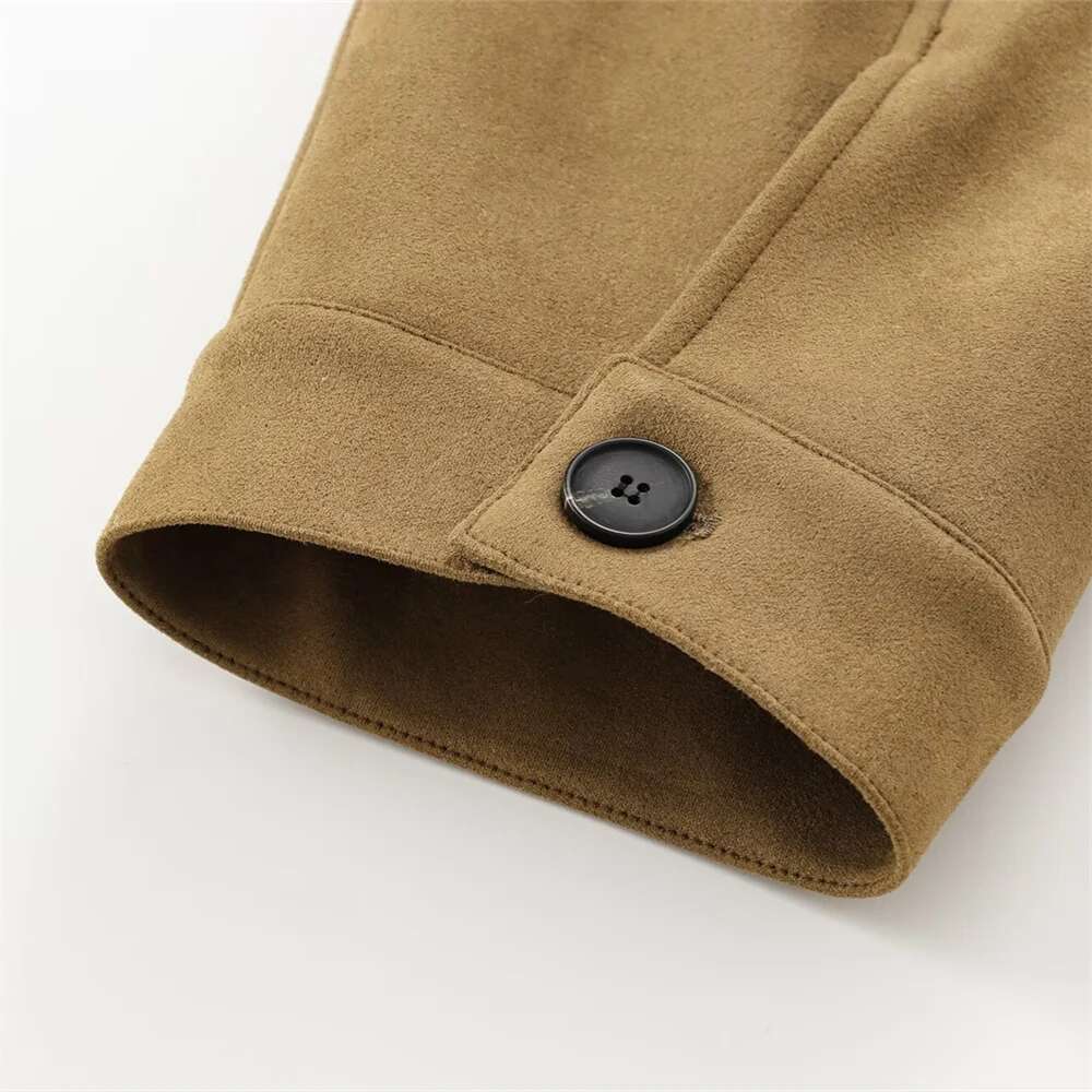 Designer Clothes Pb&Za Autumn New Product Casual Women's Fashion Versatile Single Breasted Loose Collar Short Jacket