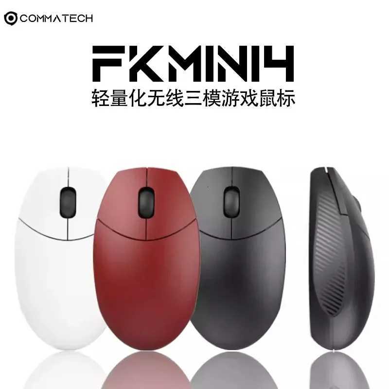 COMMATECH FKMINI4 Wireless E-sports Mouse PAW3395 8K 3 Mode Lightweight Ergonomics Gaming Mouse GiftM251124