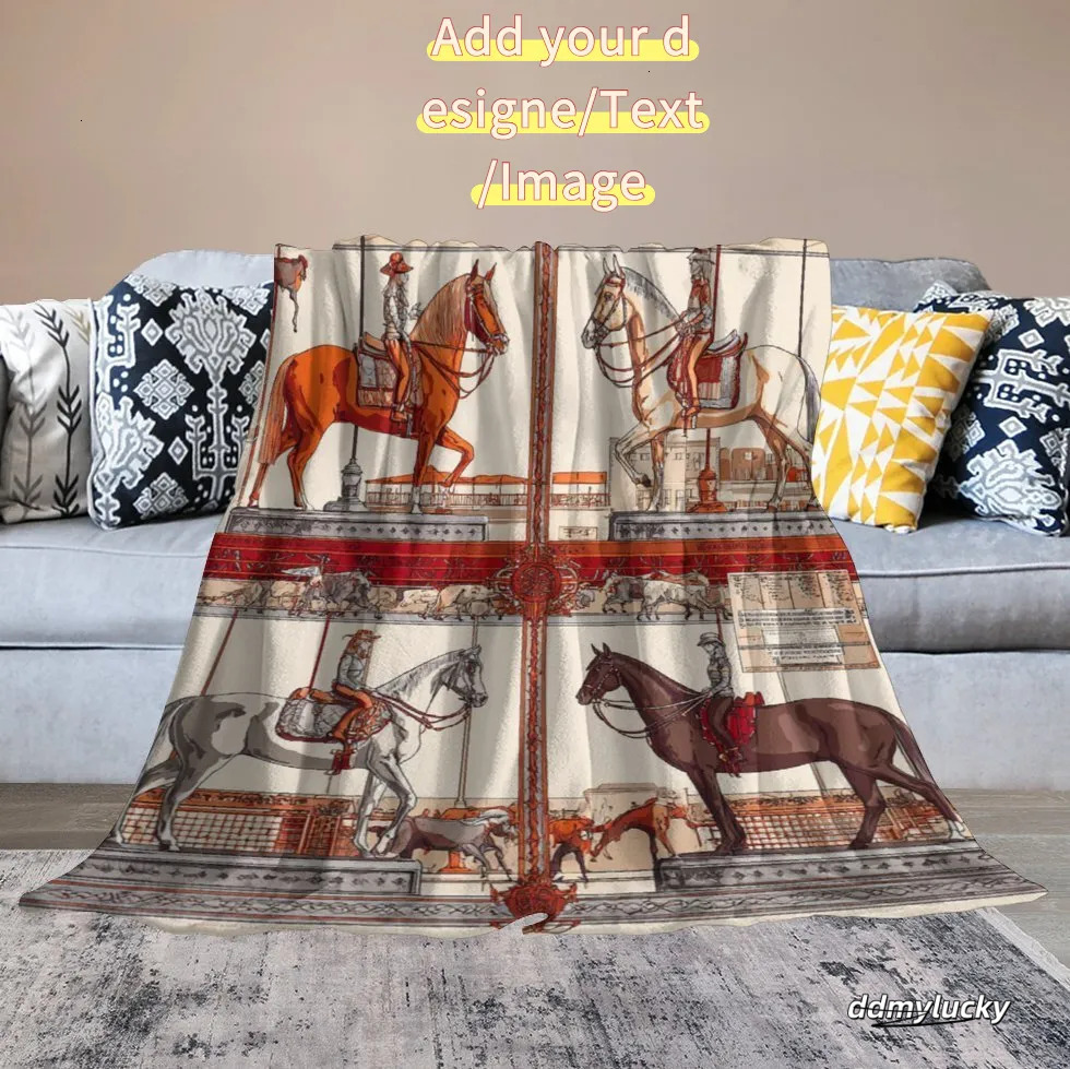 Designer Horse Thro… - image