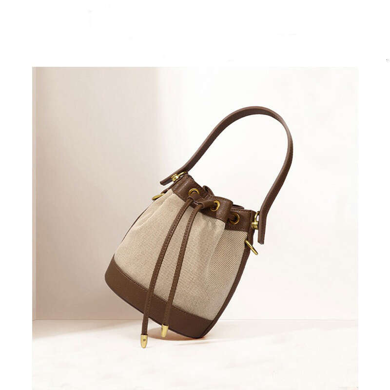 Fashion Light Luxury Bucket Bag New Item Niche Versatile Single Shoulder Crossbody Bag High End And Stylish Handbag For Women