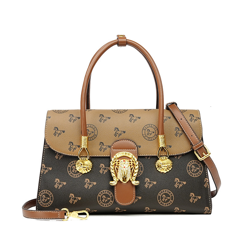 MASA Old Flower Classic And Versatile Casual Travel Messenger Hand Held Shoulder Crossbody Bag Women S Bag Tote Bag