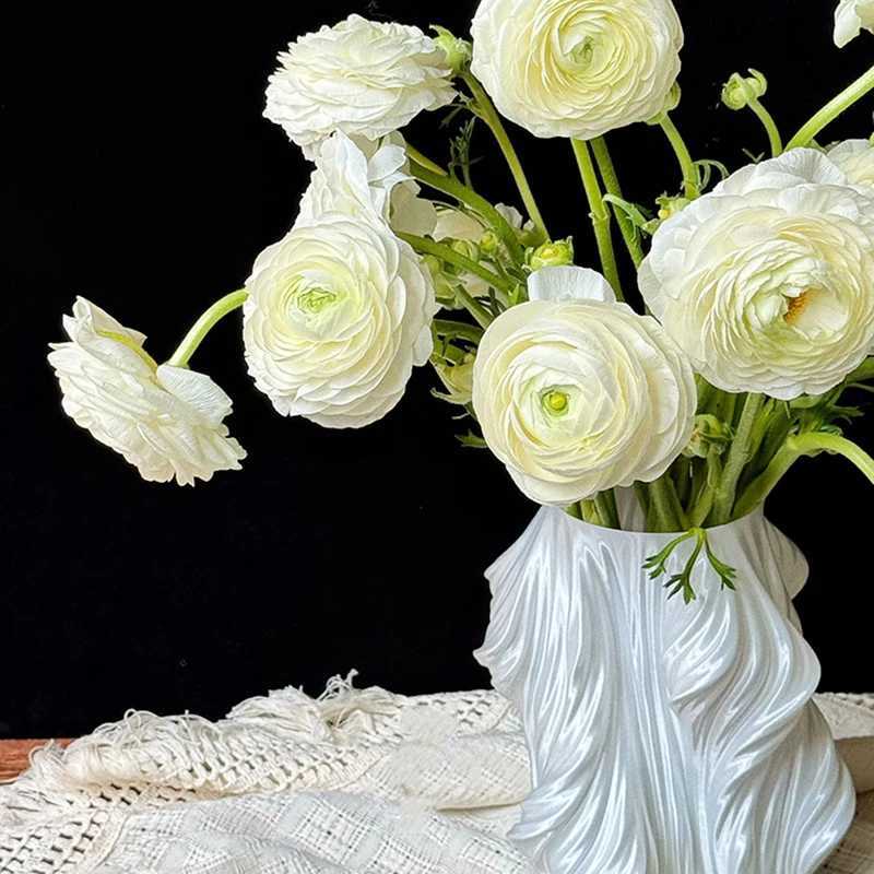 3D Printed Vases Elegant Room Flower Bottle Luxury Modern Design Vase Nordic Interior Minimst Dried Flowers Vase Office Decor C251124