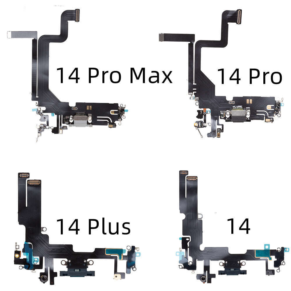 Compatible with Apple 14 Tail Plug 13 Max Charging 8 Assembly Brand New 12 Mini Flex Cable X Microphone 15 Pro Main